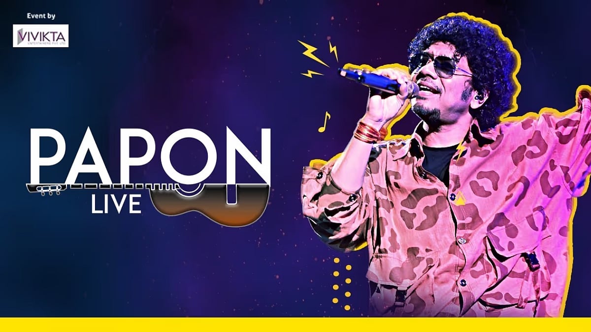 Live concert by singer and composer Papon. 